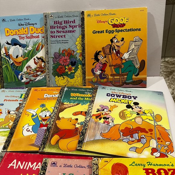 14 Vintage Children’s Books Little Golden Books 14 Books in all - Picture 4 of 11